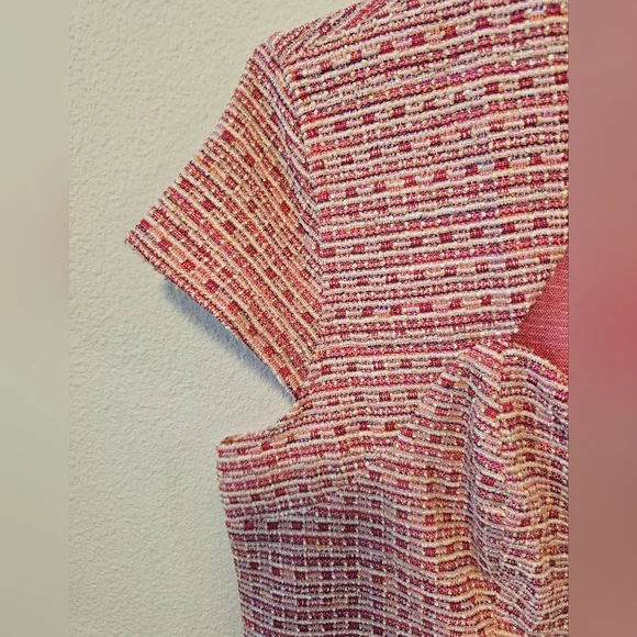 2XL Grace Karin Pink Tweed Dress (NWT) - Picture 3 of 4